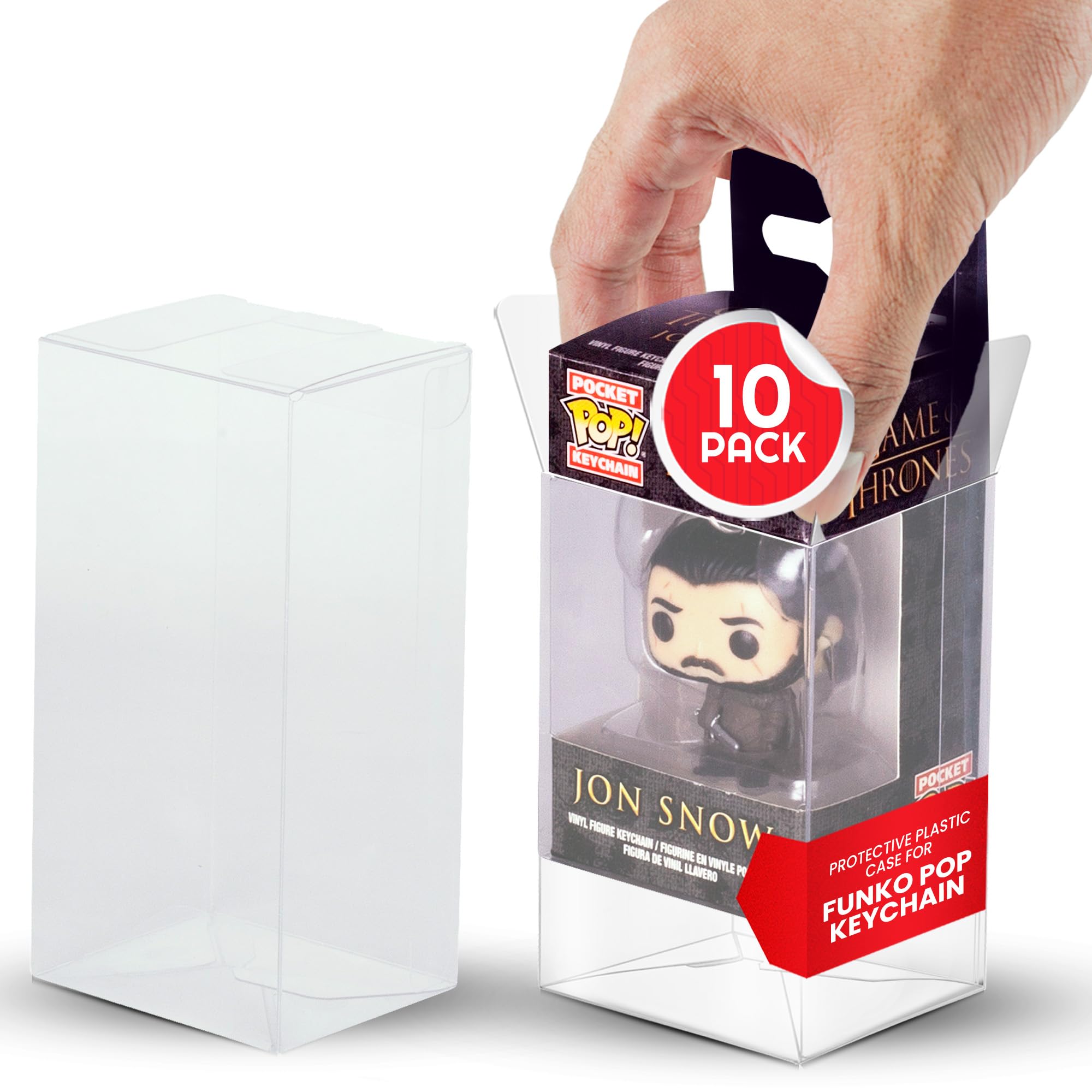 Amazon.co.jp: EVORETRO プラスチックディスプレイケースボックス